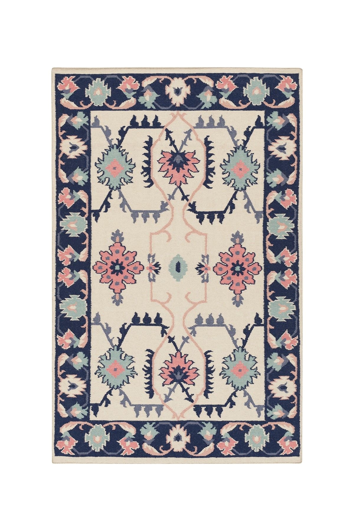 jewel tone ii hard twist wool rug neutral pink blue green on