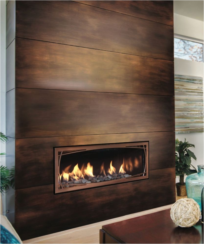 mendota gas fireplace linear direct vent ml39 modern decor mendota