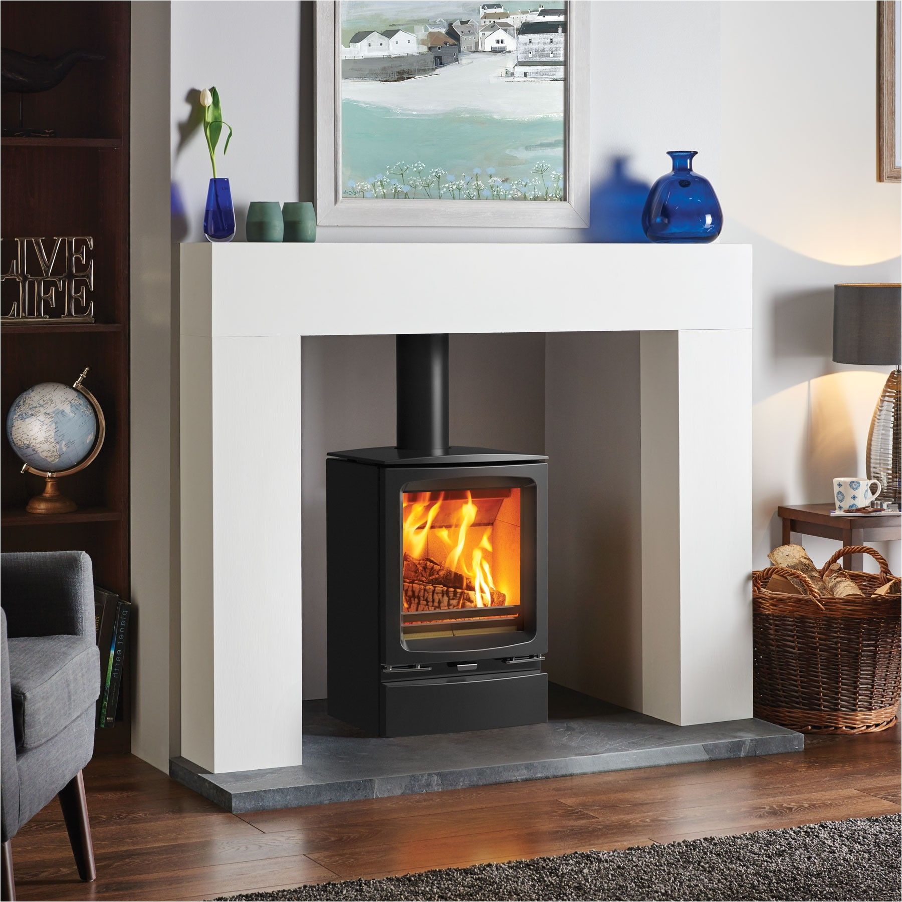 modern fire surrounds for wood burners google search more