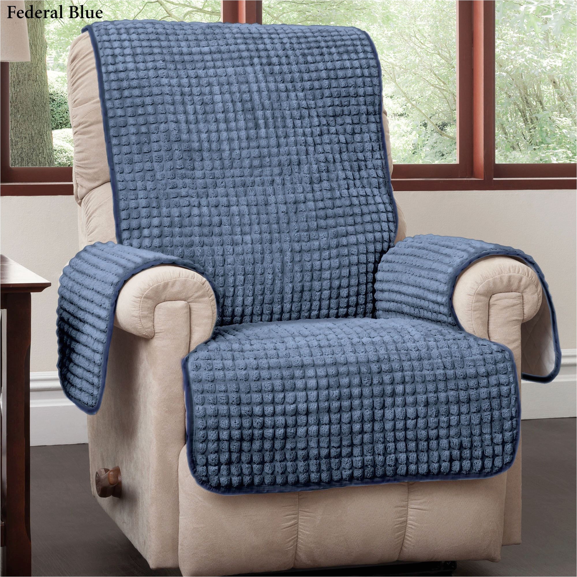 puff furniture protector recliner wing chair