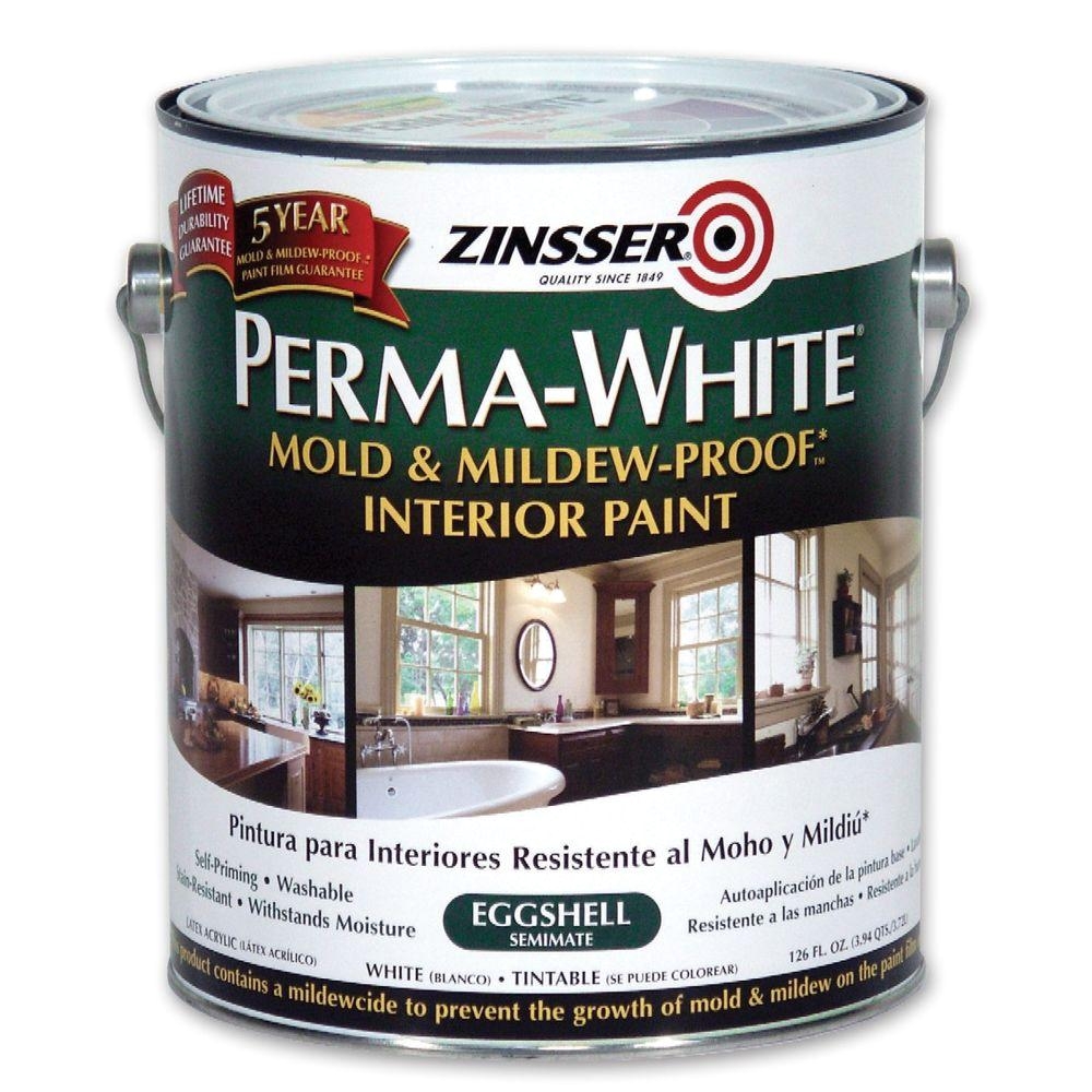 perma white mold and mildew proof eggshell interior paint 2