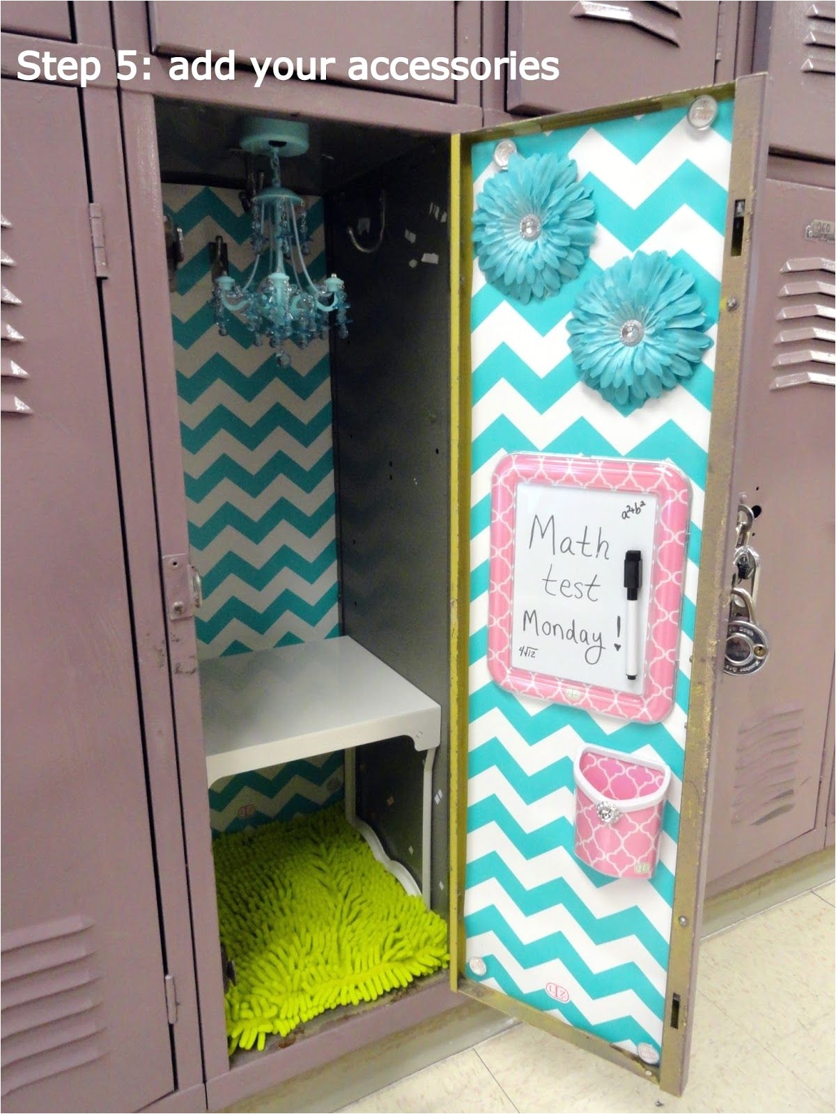 diy locker decor ideas decoration girls for school easy cubbies organizations cute teen dollar stores for boys and cheap