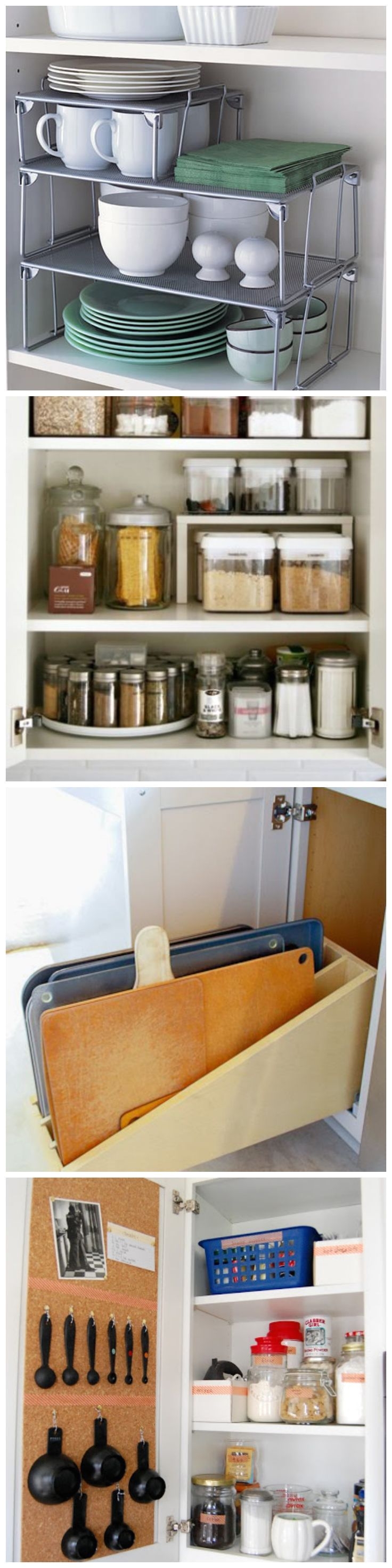 18 organizing ideas that make the most out of your cabinets