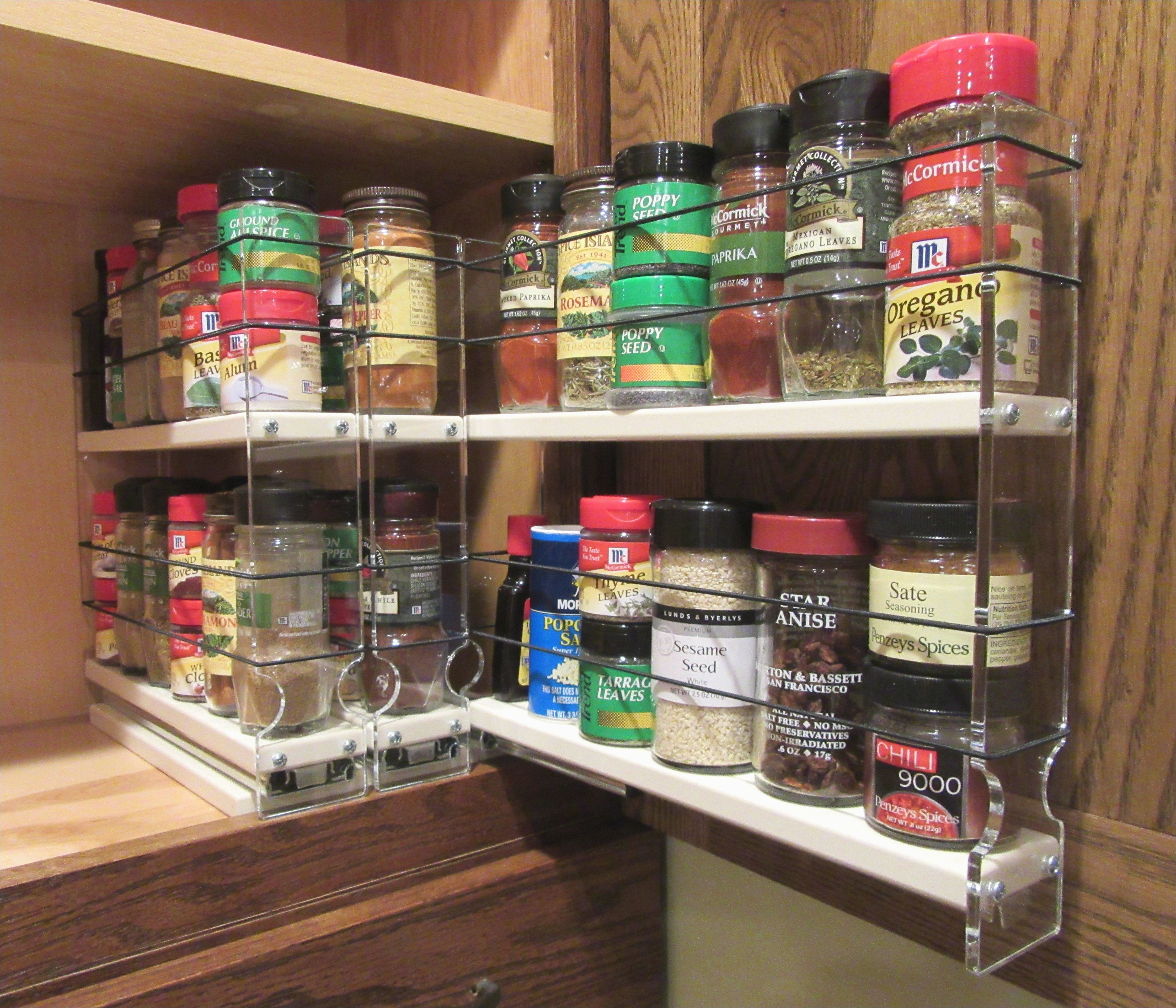 Lowes.ca Spice Rack Kitchen How to organize Spice Cabinet Awesome 20 Spice Rack Ideas