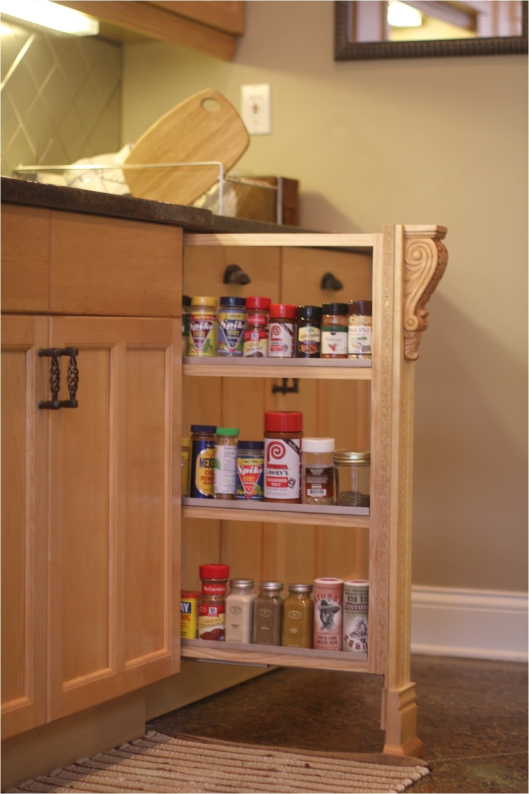 Lowes Rubbermaid Spice Rack Kitchen Pull Out Spice Rack for Deliver More Goods to You Griffou Com