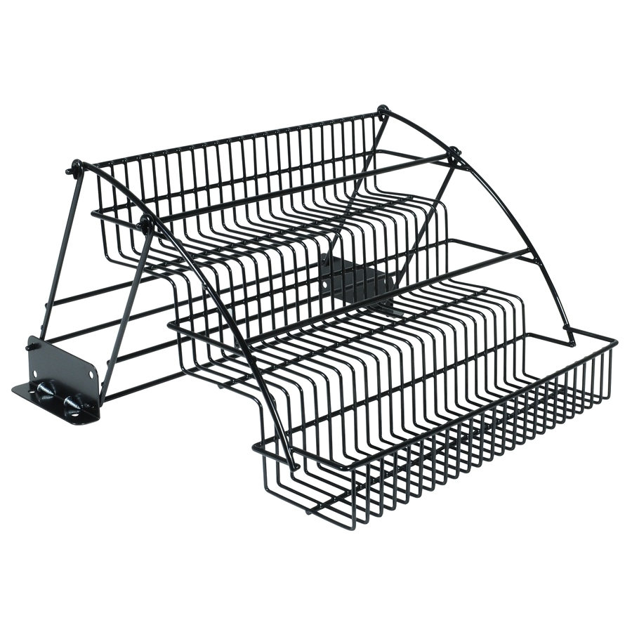 Lowes Rubbermaid Spice Rack Shop Rubbermaid 14 5 In W X 9 In Tier Pull Down Metal Spice Rack at