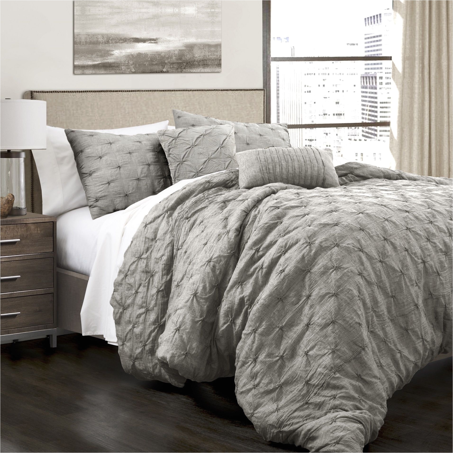 lush decor belle 4 piece comforter set unique ravello pintuck 5 piece forter set