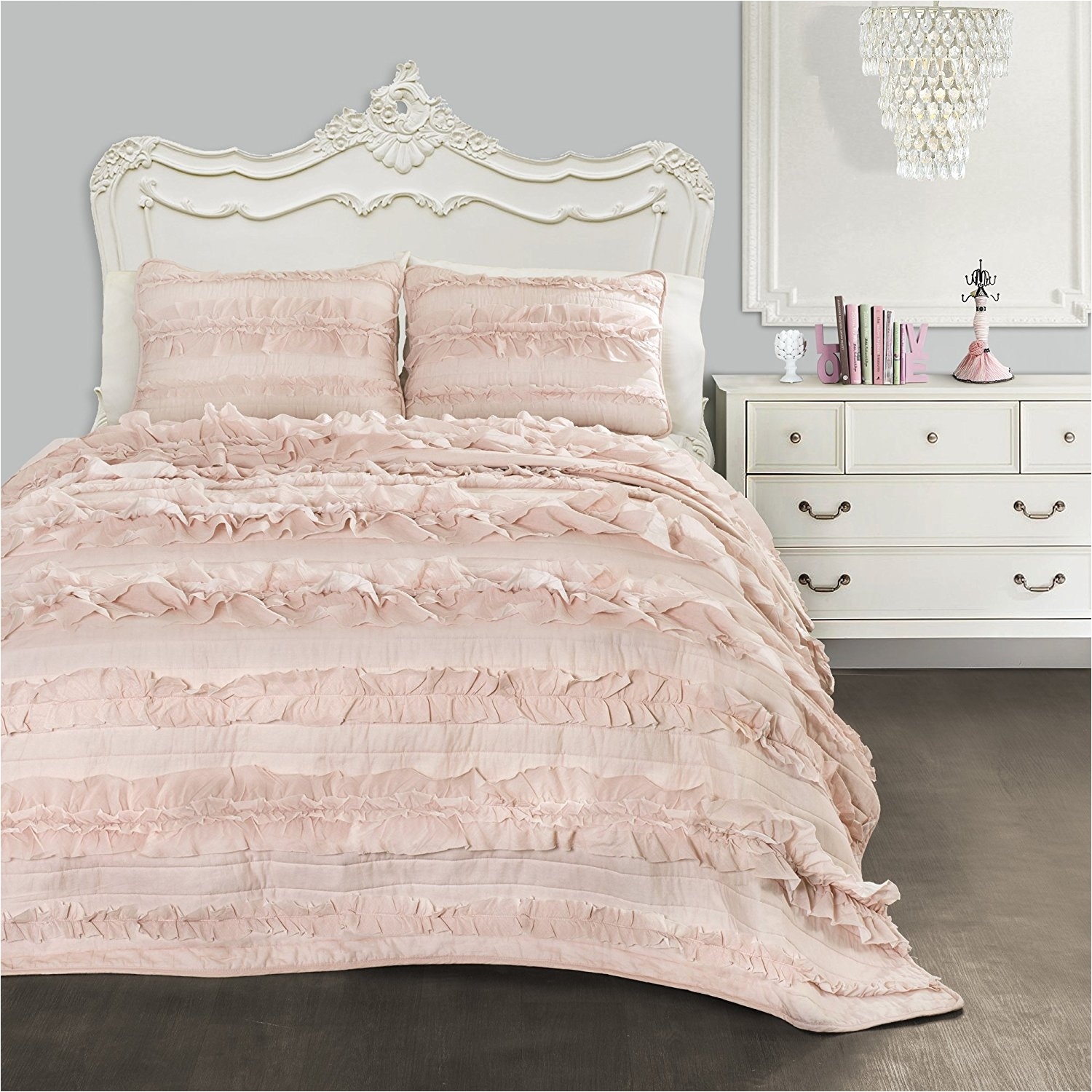 lush decor belle 4 piece comforter set elegant amazon lush decor