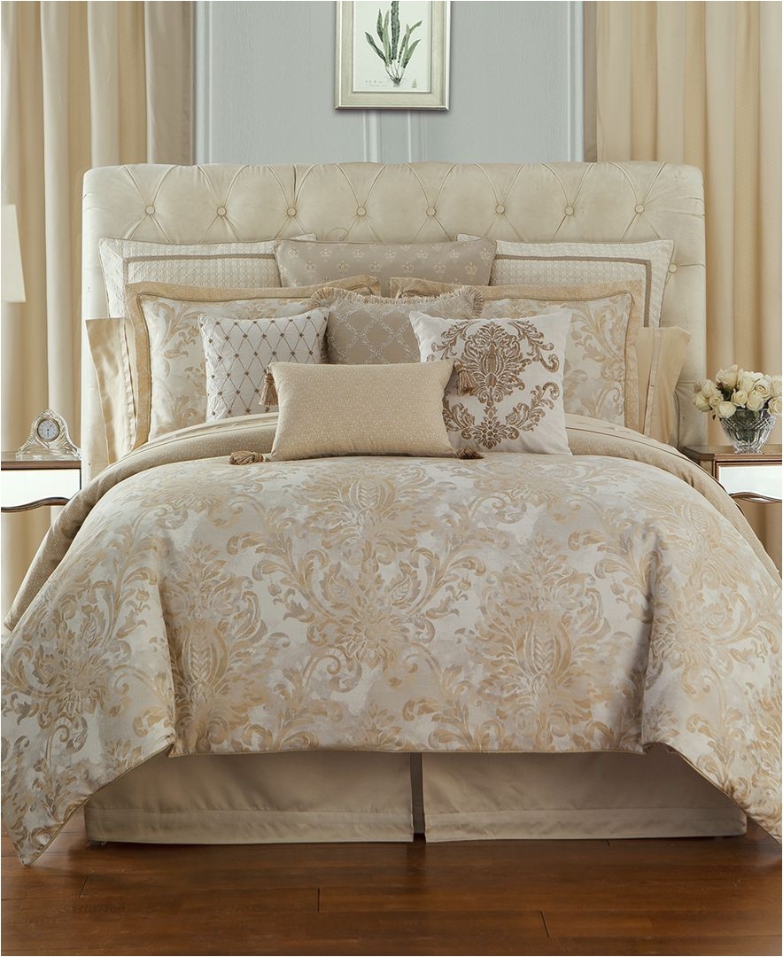 waterford reversible annalise 4 pc california king comforter set bedding collections bed bath macy s
