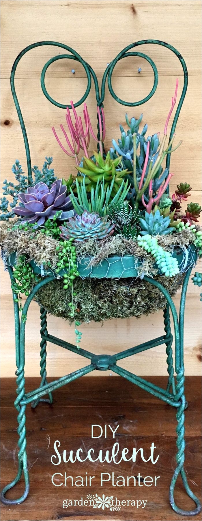 see how to upcycle an old chair into a beautiful piece of garden art for any size garden a succulent chair planter