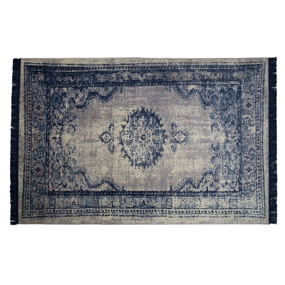 Marvel area Rug Zuiver Marvel Persian Style Rug In Neptune Blue Indigo Mood Board