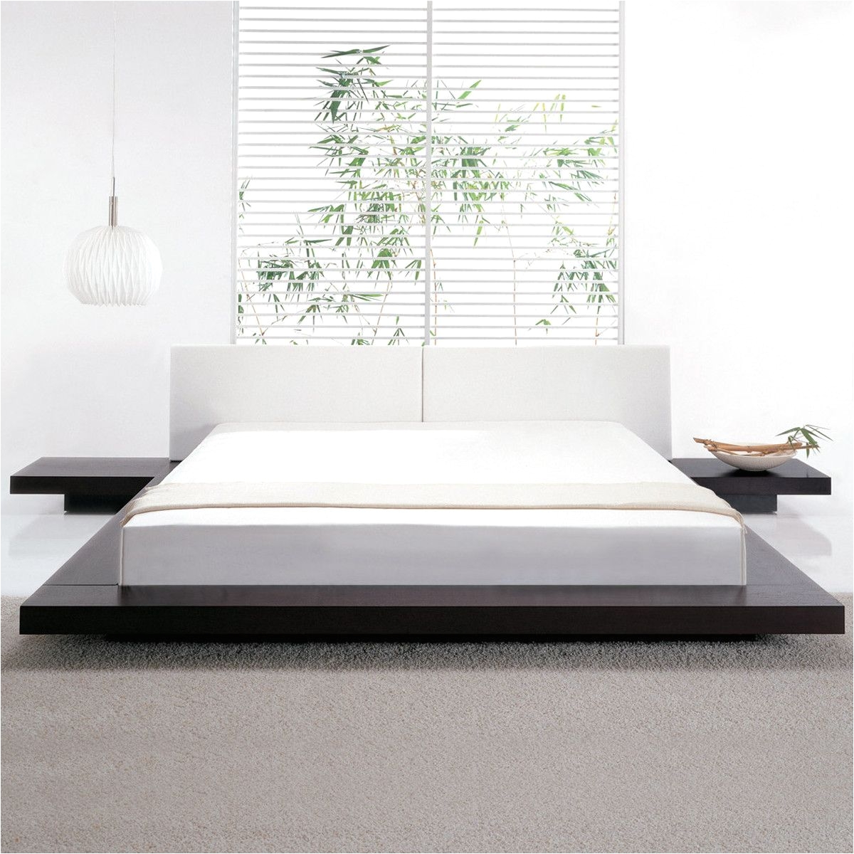 Mattress On the Floor Bed Frame Worth Bed Full Wenge White Home Decor Pinterest Stair Art