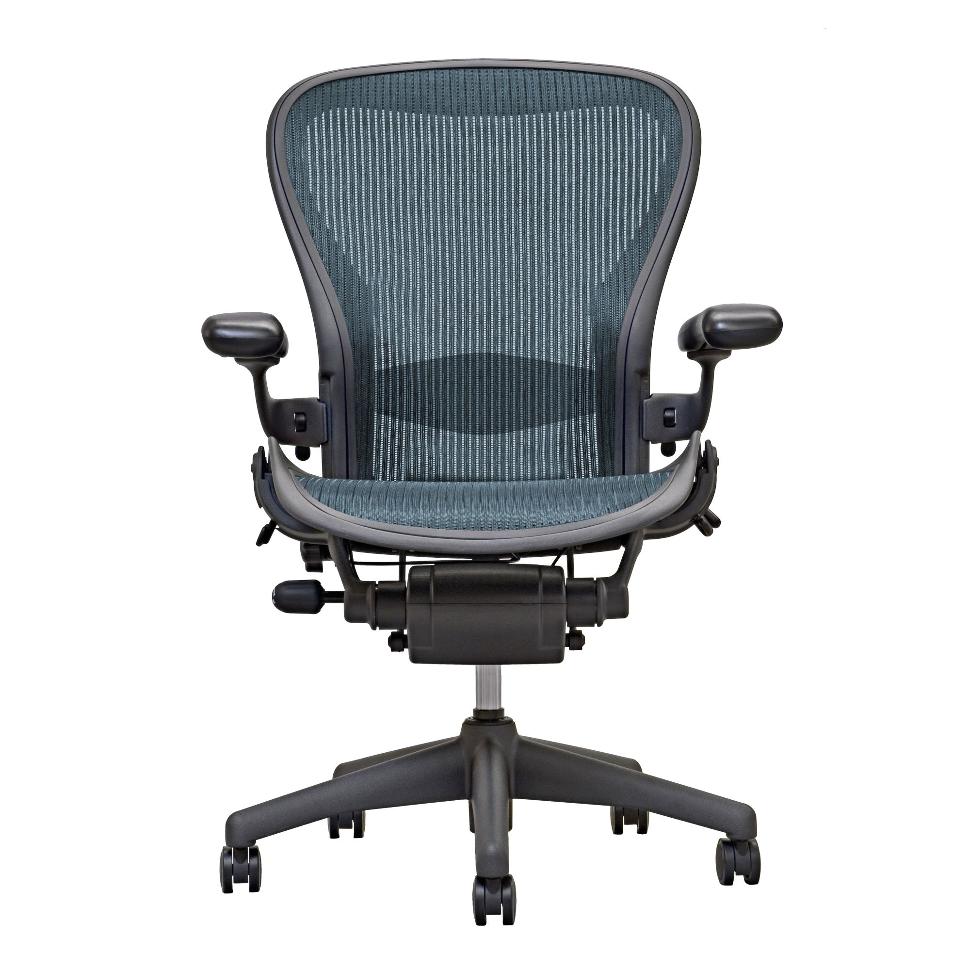 Miller Aeron Chair Sizes Aeron Chair by Herman Miller Lumbar Emerald Home Workspace