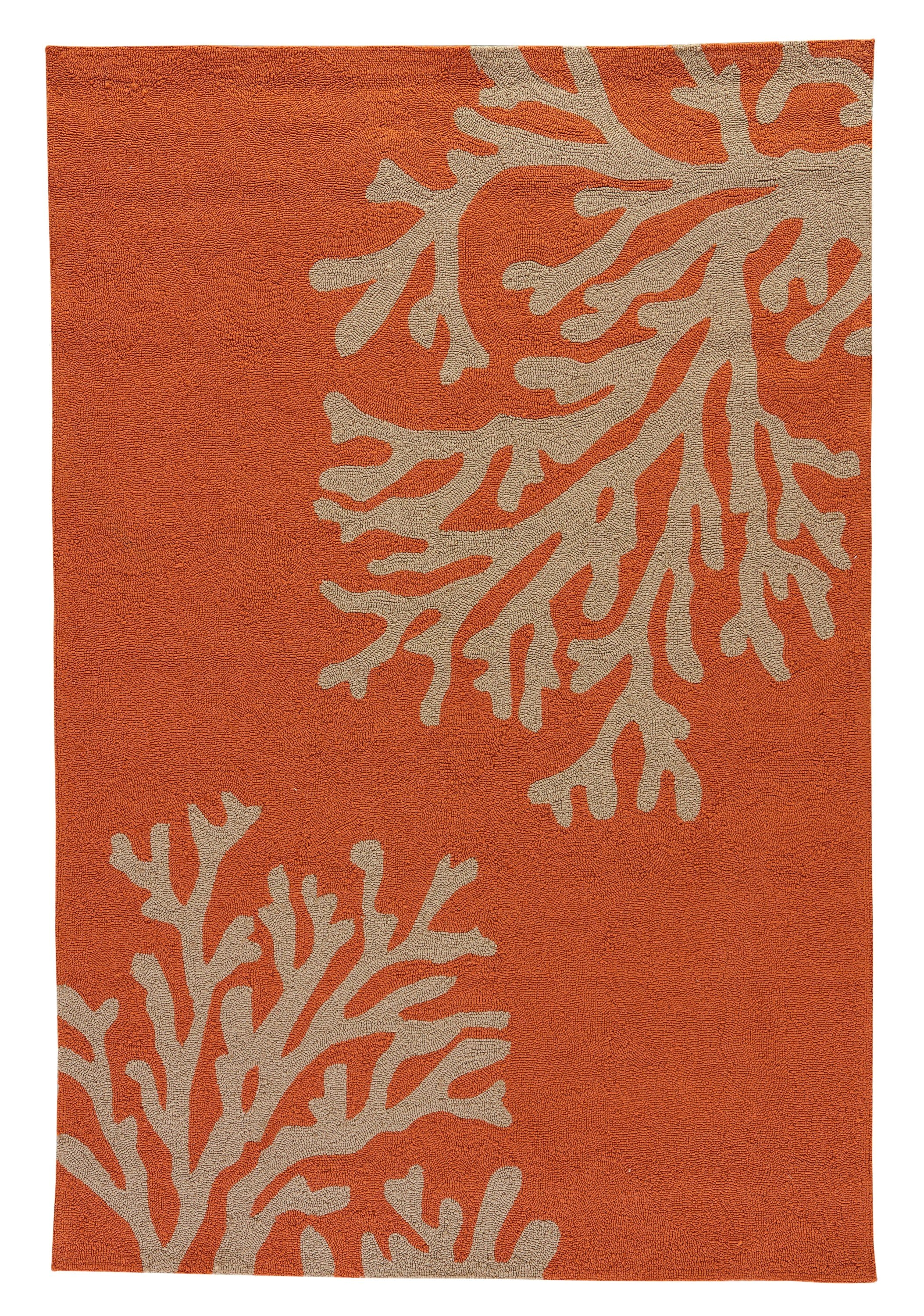 jaipur living grant gd01 orange abstract area rug