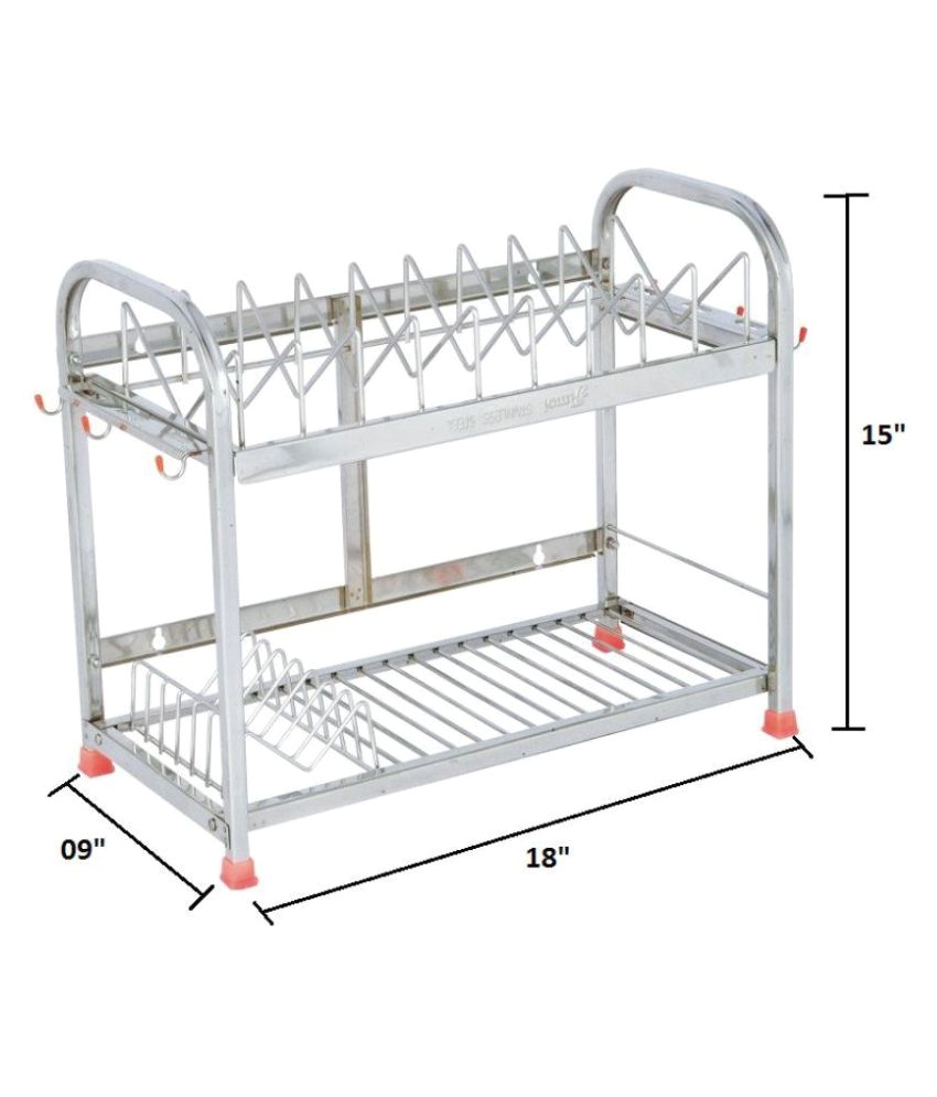 No More Rack Reviews Buy Amol Stainless Steel Utensils Rack Online at Low Price In India
