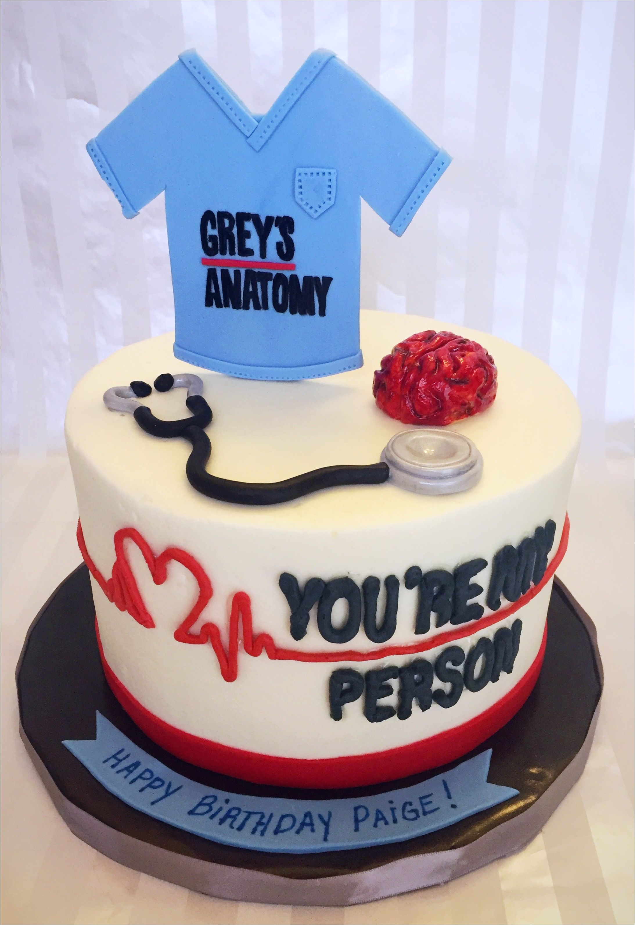 Nurse Party Decorations Grey S Anatomy Birthday Cake Diy 21st Birthday Party Ideas Grays