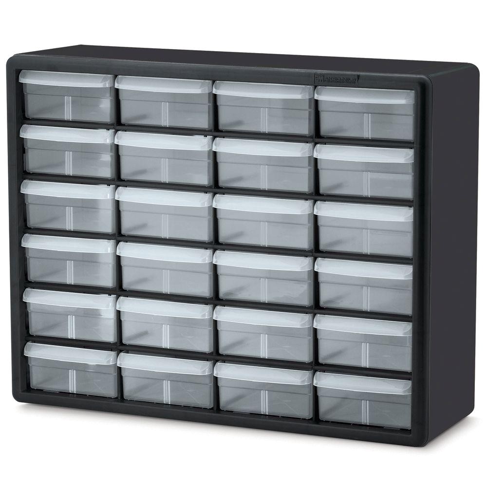 Nut and Bolt Storage Cabinets Akro Mils 24 Large Drawer Small Parts Storage Cabinet 10124 the