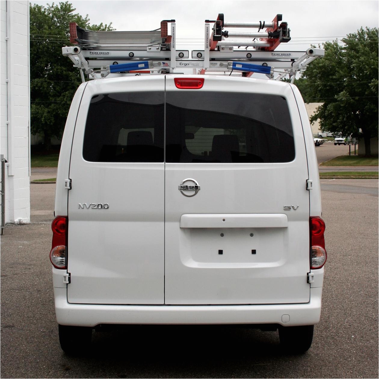 Nv200 Ladder Rack Prime Design Ergorack Double Drop Down Ladder Rack for Nissan Nv200