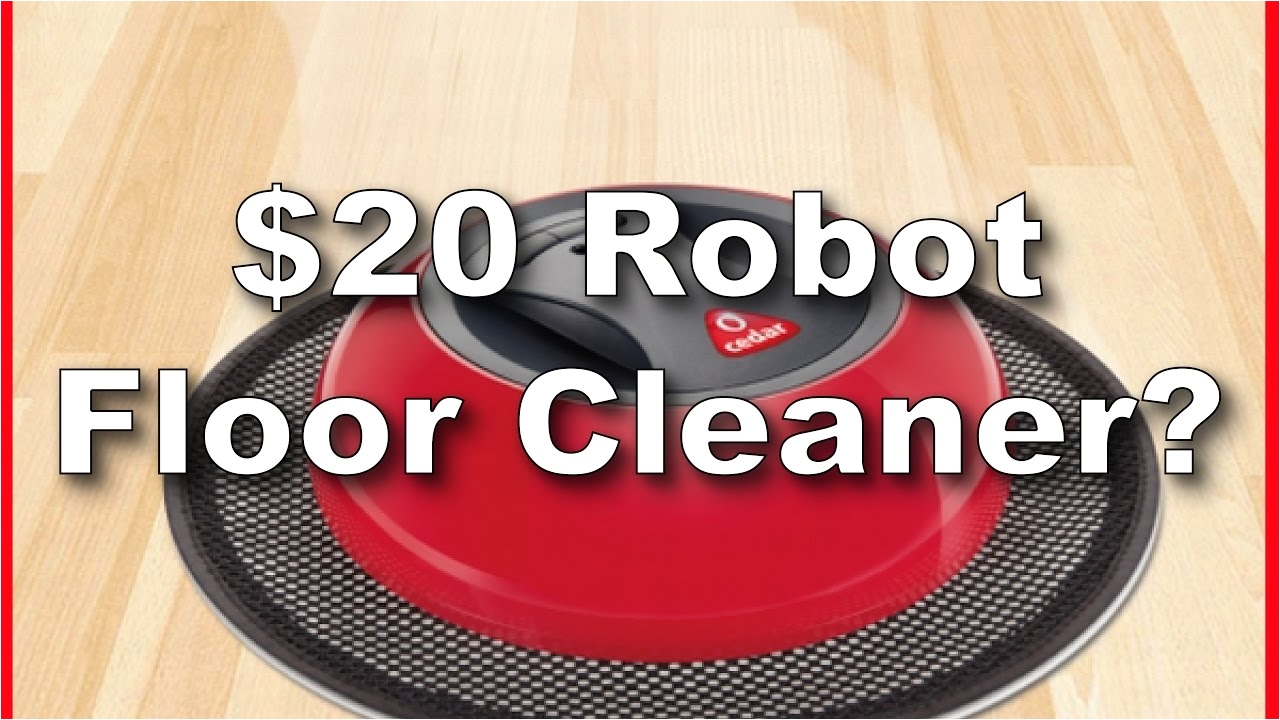 cedar o duster robotic floor cleaner unboxing and test run