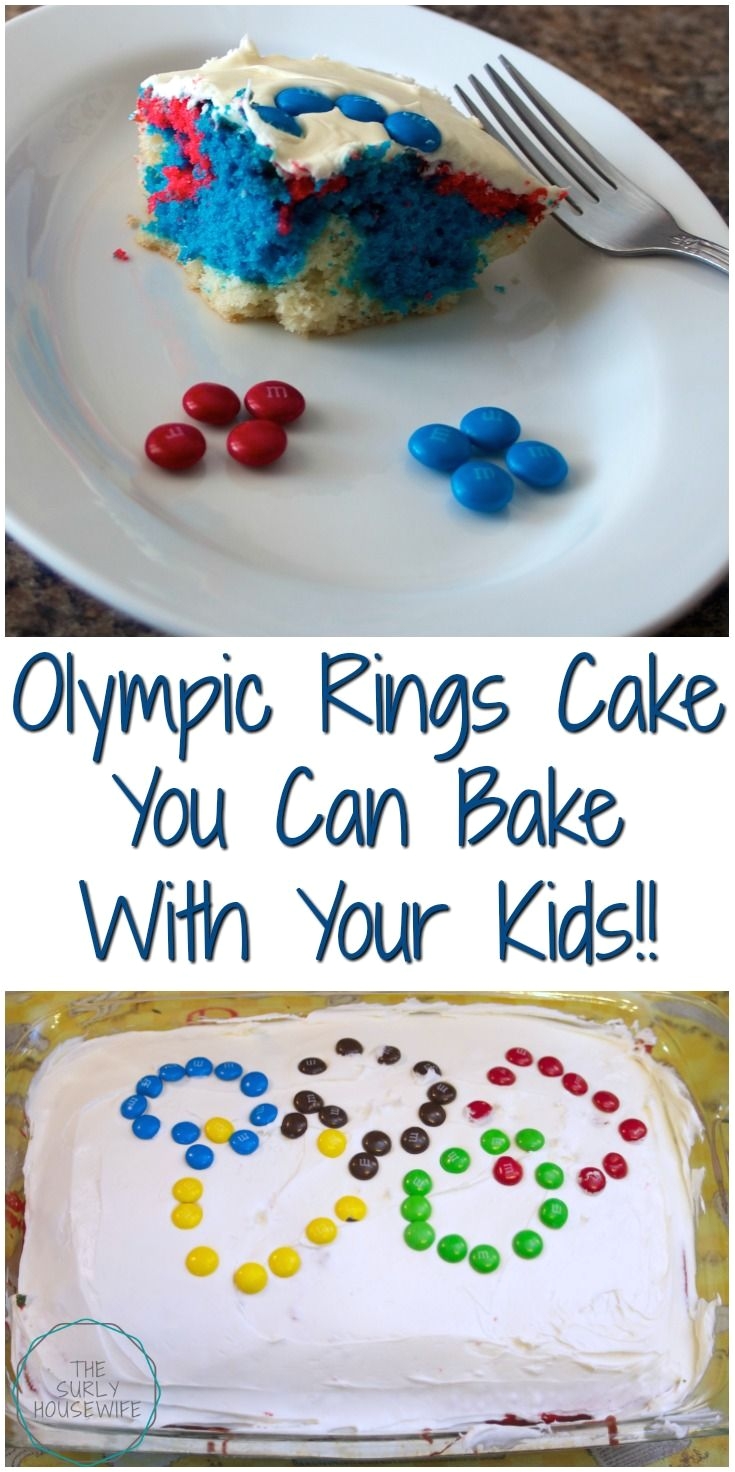 olympic rings cake