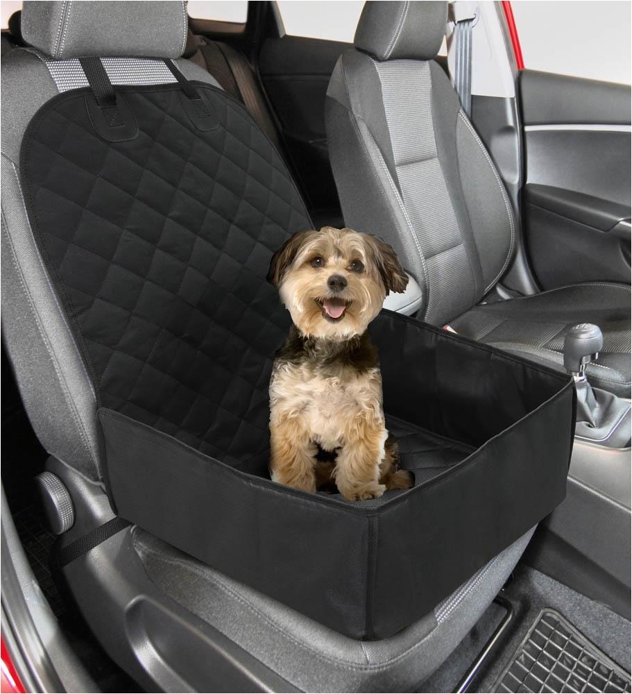 2 in 1 pet dog cat vehicle front car seat and cover protector