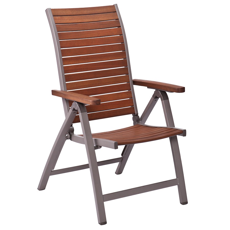 Outdoor Folding Chair Medina Modern Gray Outdoor Folding Chair Eurway