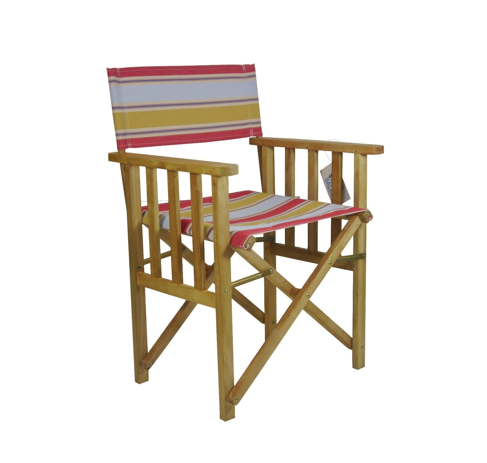 directors outdoor folding deck chair timber structured lime