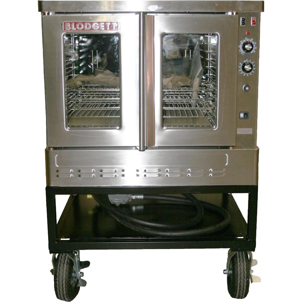 blodgett full size convection oven package oven stand casters motor guard