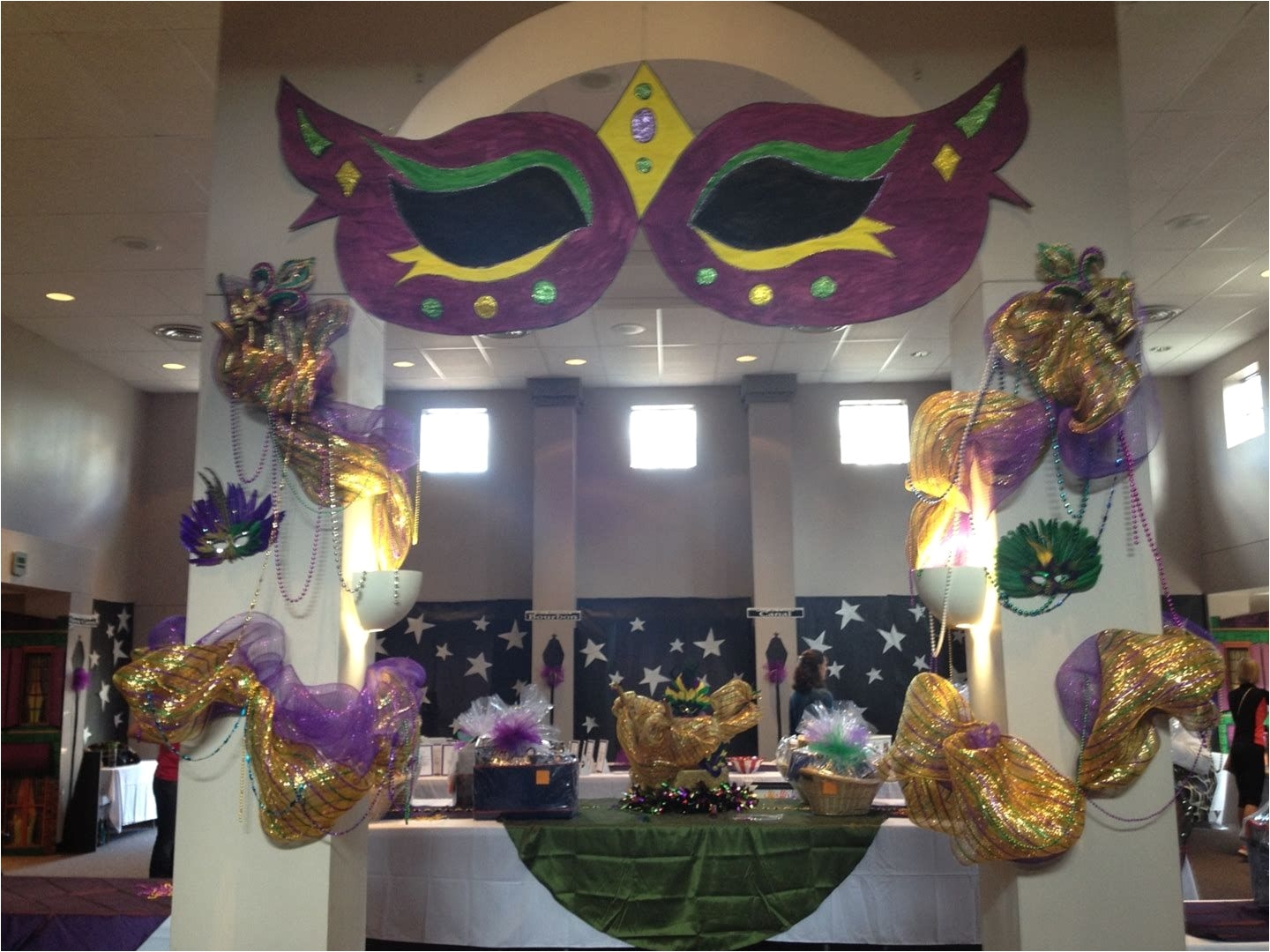image result for mardi gras decorations
