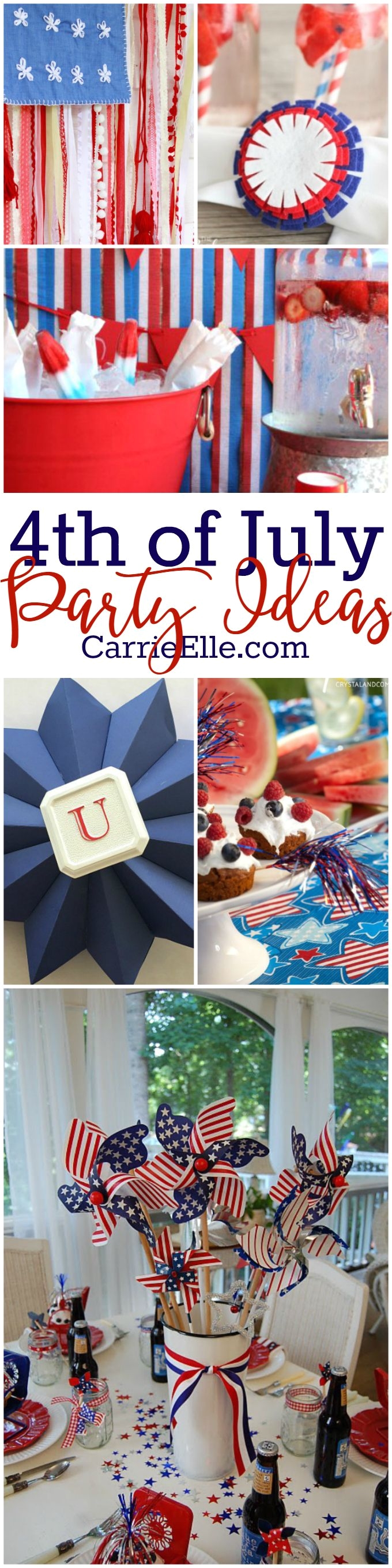 these of july party ideas cover food decorations activities and even fun printables for the kids