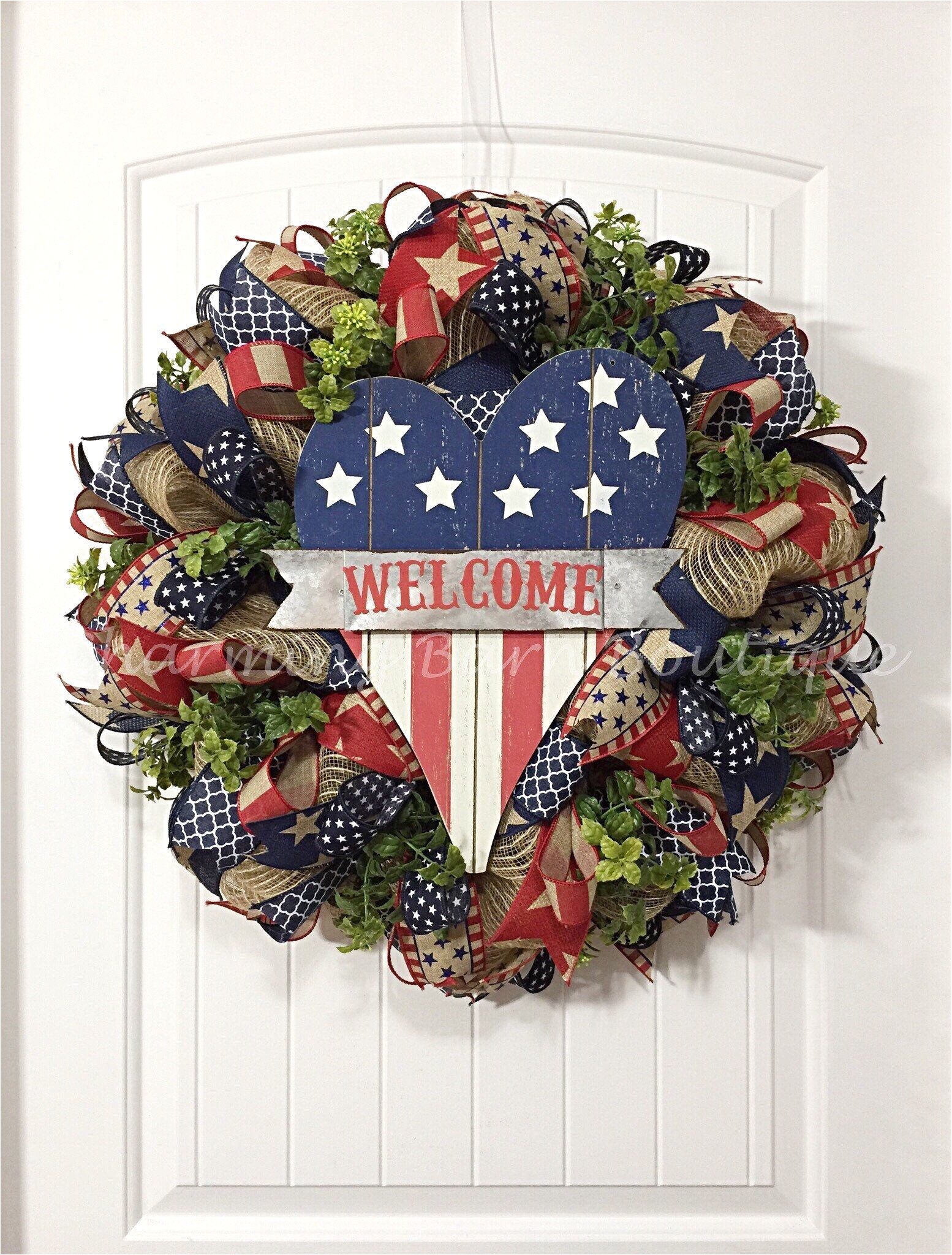 reserved for jenny 4th of july wreath july 4th wreath welcome wreath patriotic wreath front door wreath july 4th decor