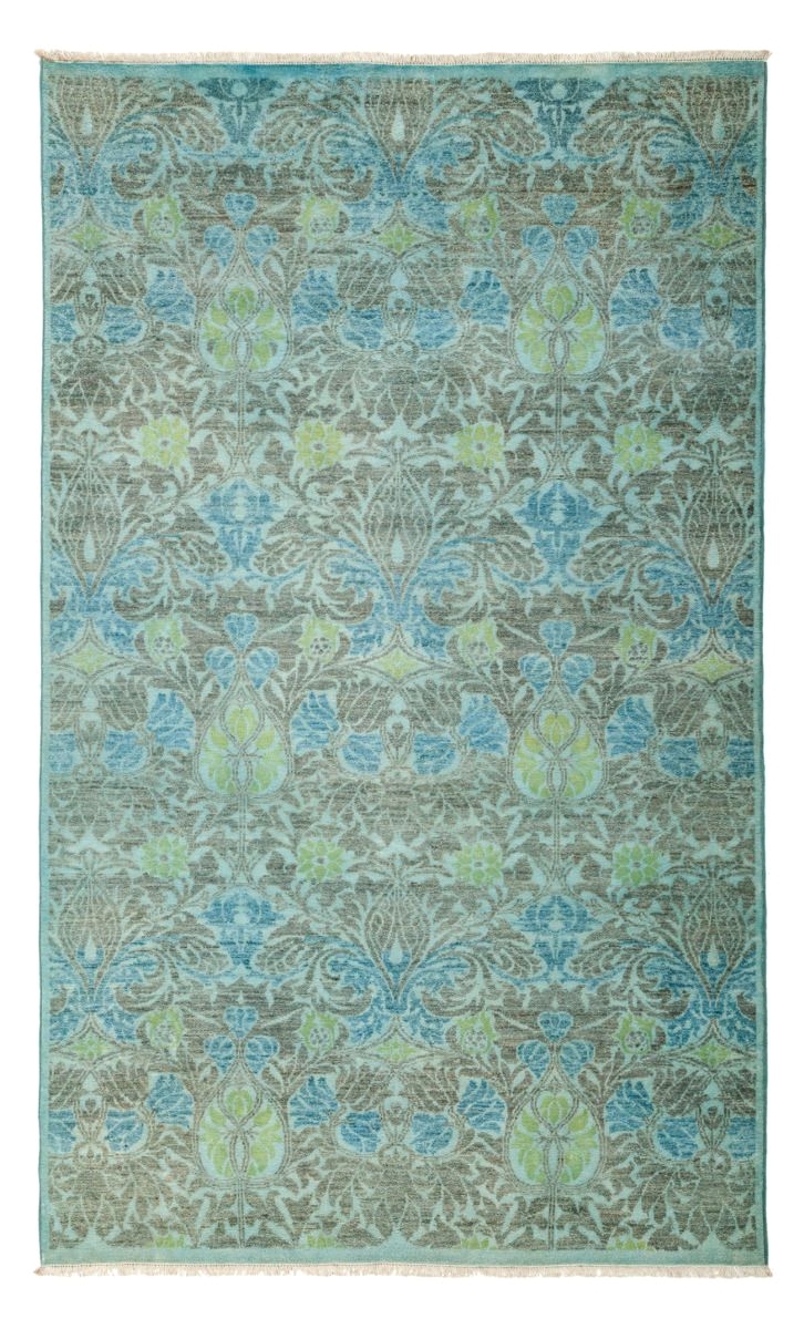 Peacock Color area Rug 178808 solo Rugs Vibrance Blue 178808 area Rug Bedroom