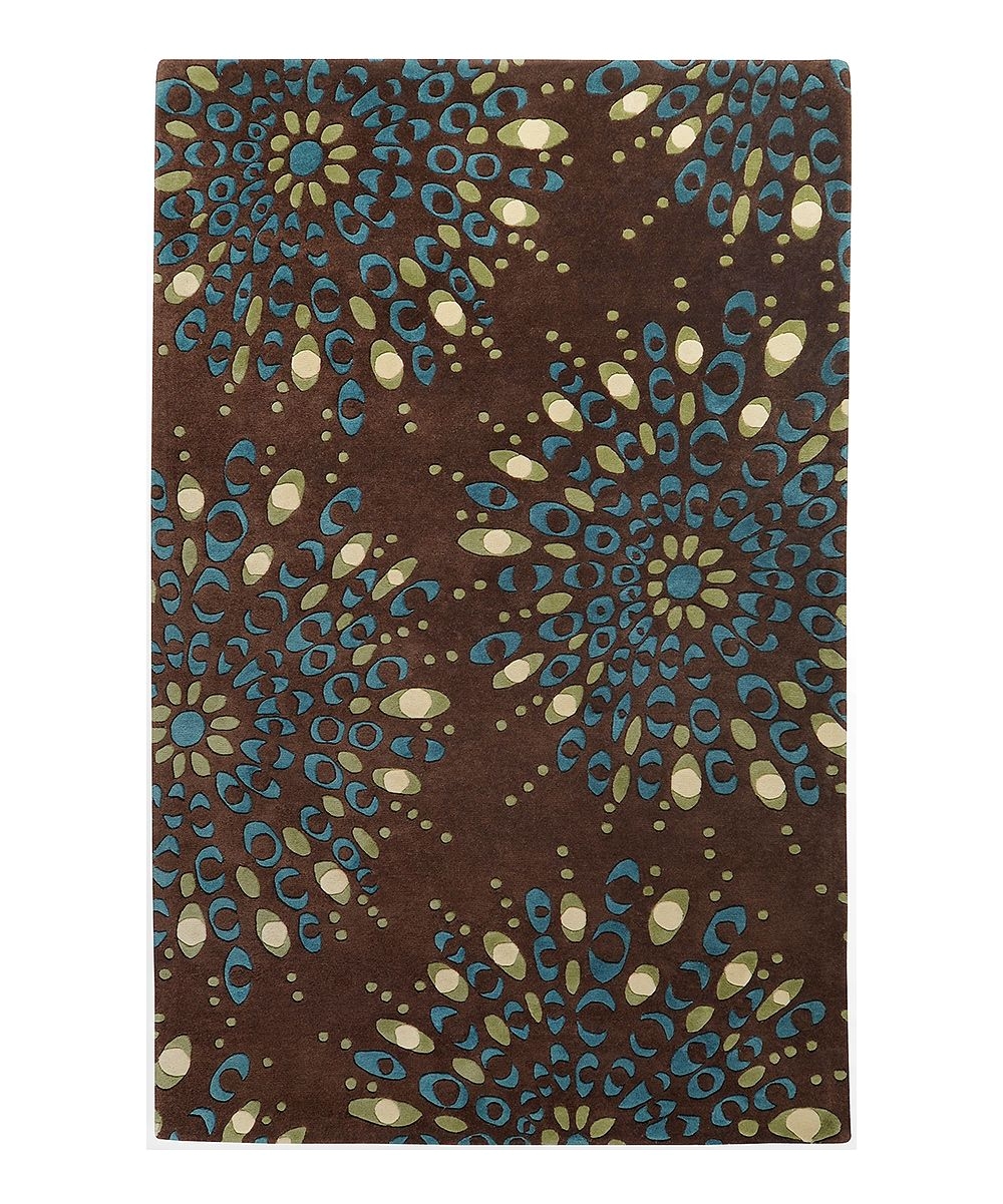 dark chocolate naya wool rug daily deals for moms babies and kids