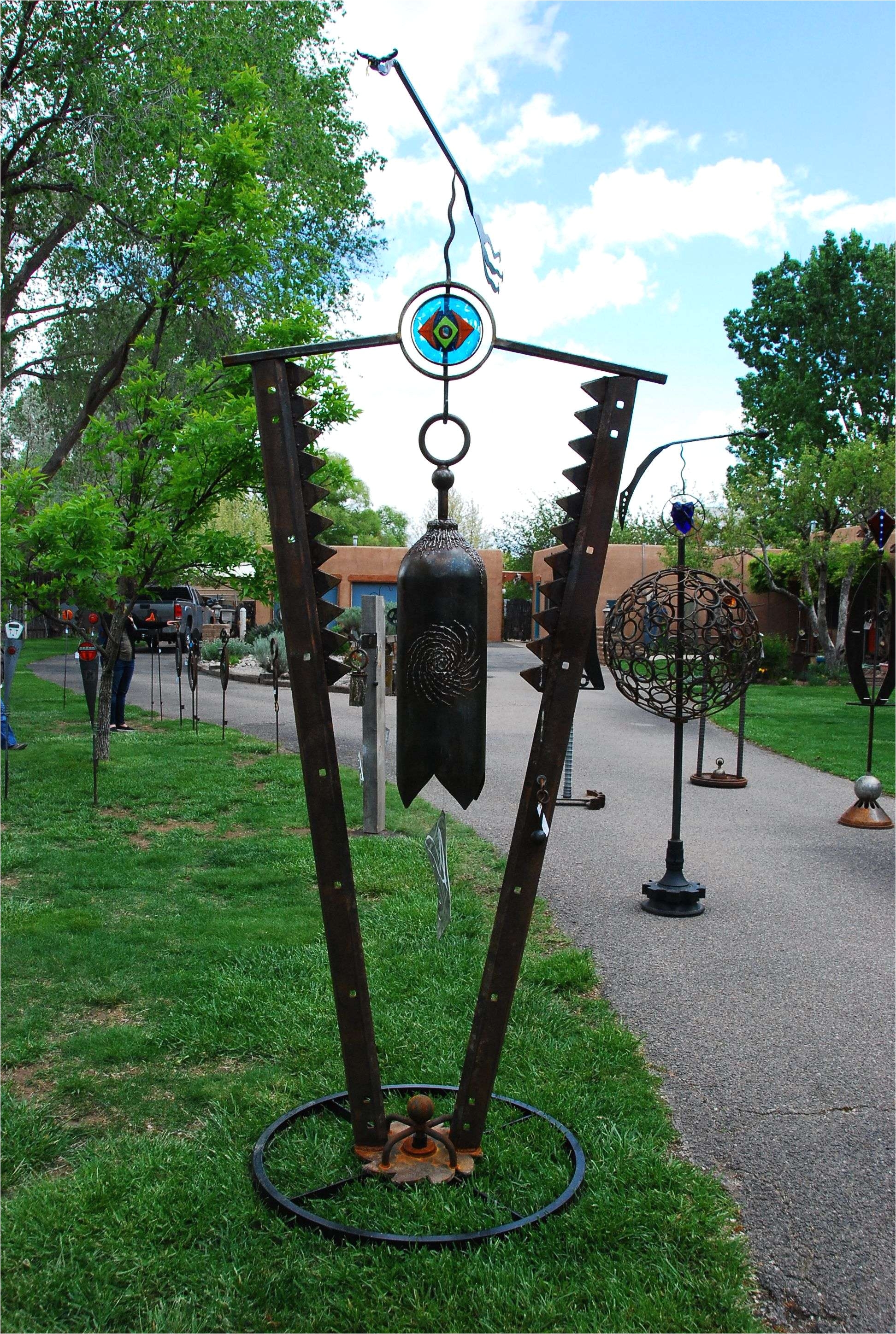 33 skillful yard art ideas pin by bruce pinterest and garden sculptures southwest metal wind