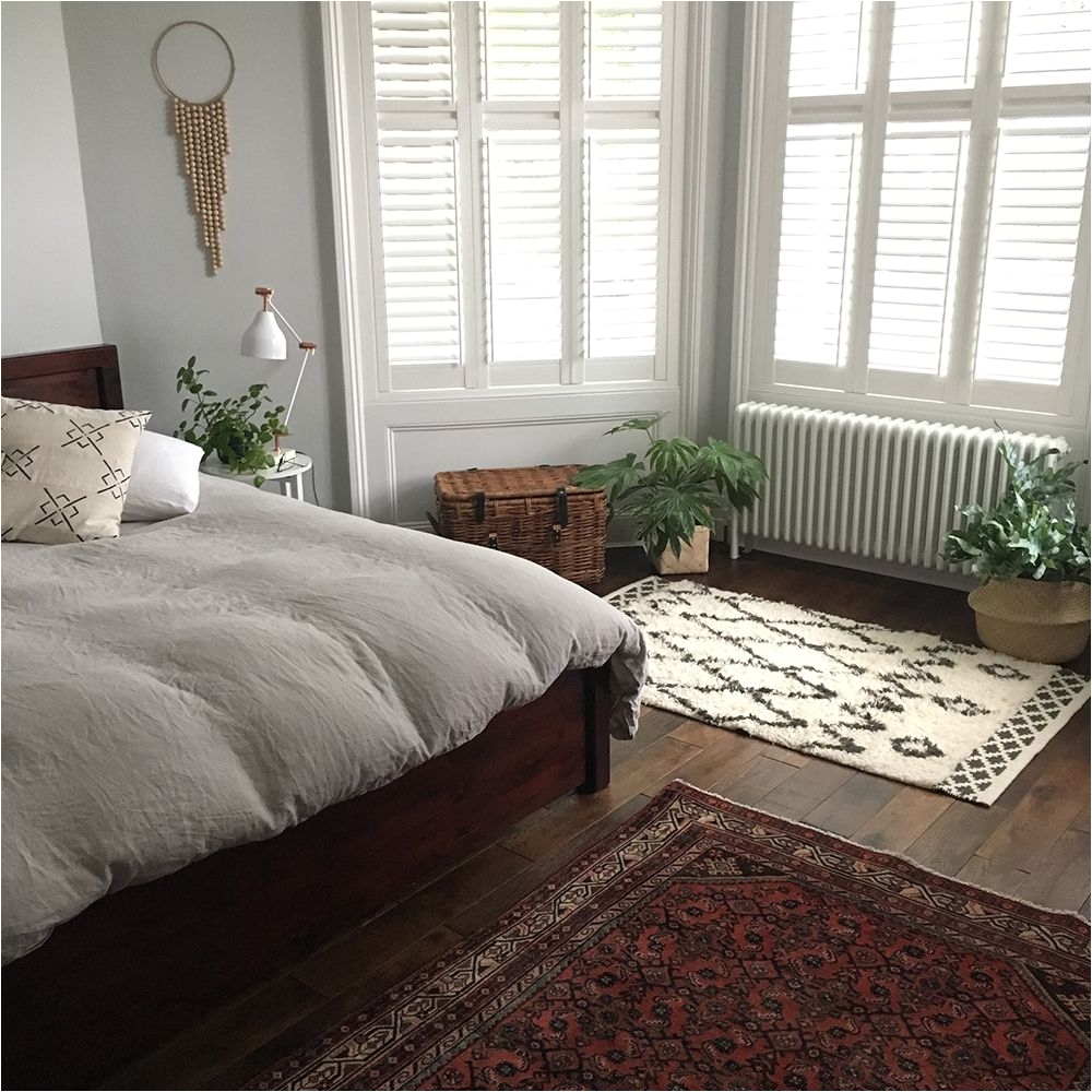 kelly love s bedroom with great use for a small rug and well lit window space west elm