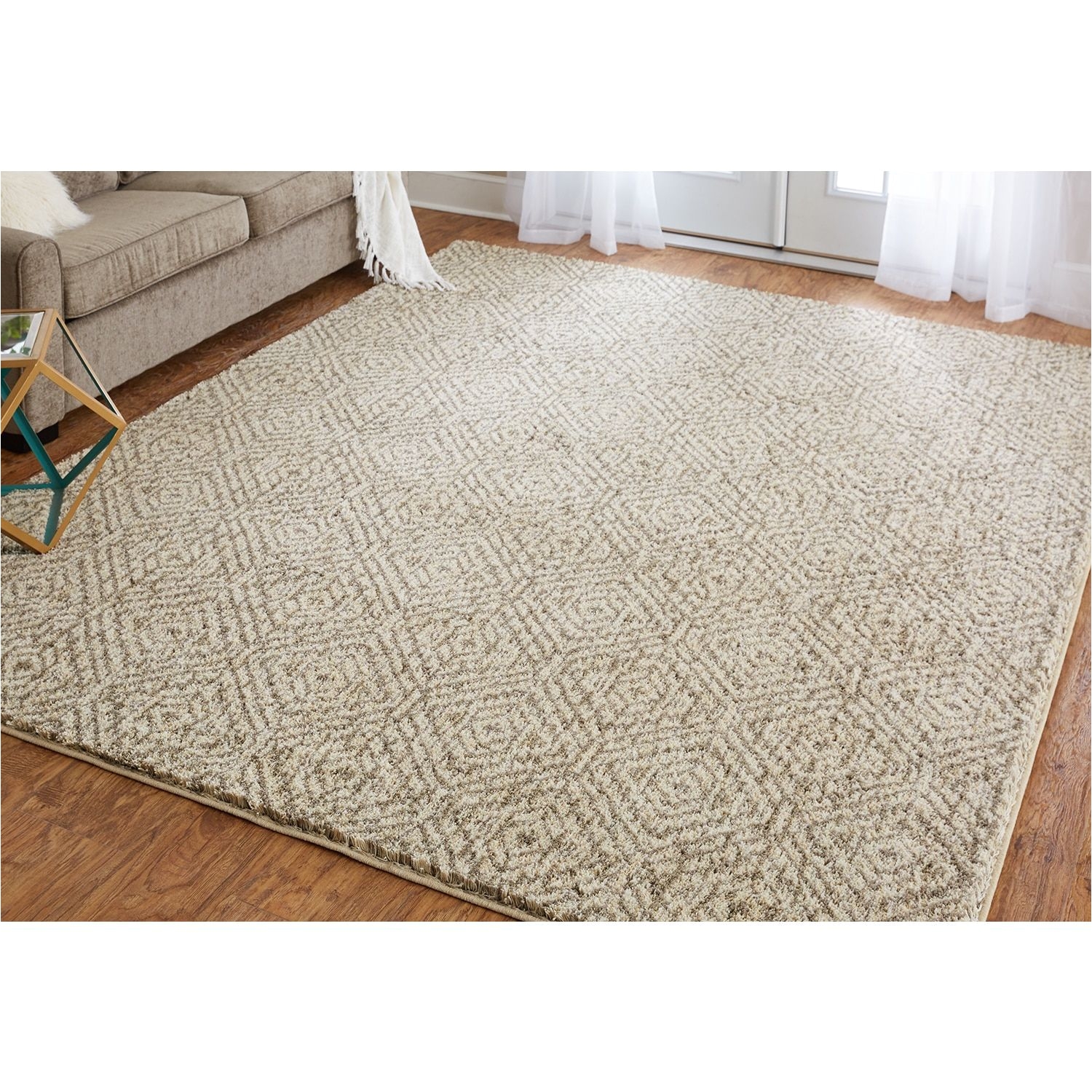 mohawk home laguna aztec sktech area rug 5 x 8 aztec sktech gray beige size 5 x 8 polyester geometric