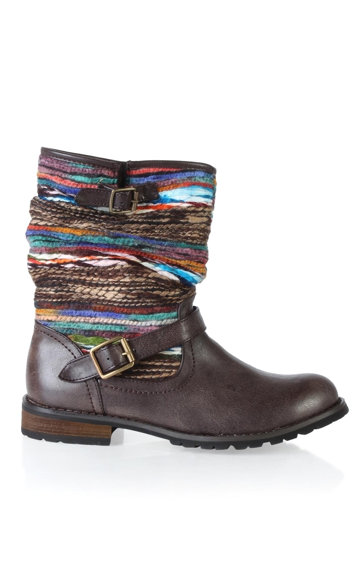 navajo printed riding boot 30 37