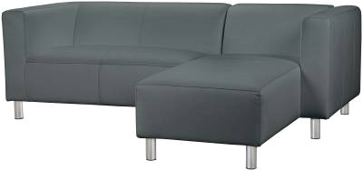 home moda fabric right hand corner sofa grey from home by argos