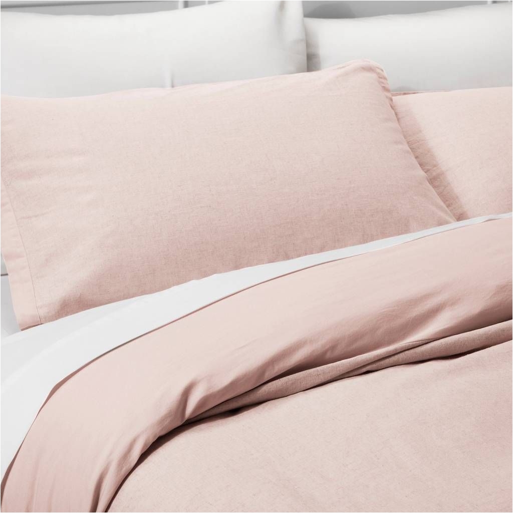 blush pink duvet cover from target