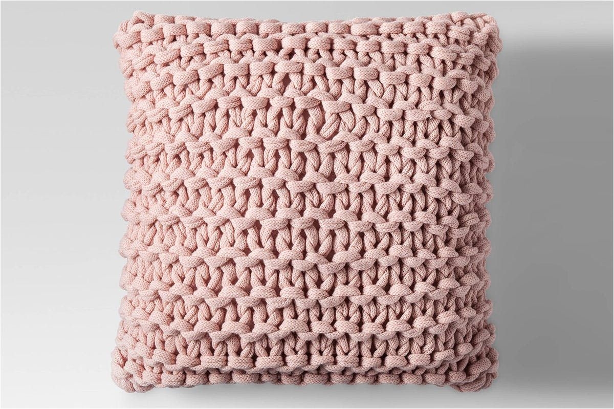 5 little touches that ll warm up your freezing apartment large knit throw pillow at target
