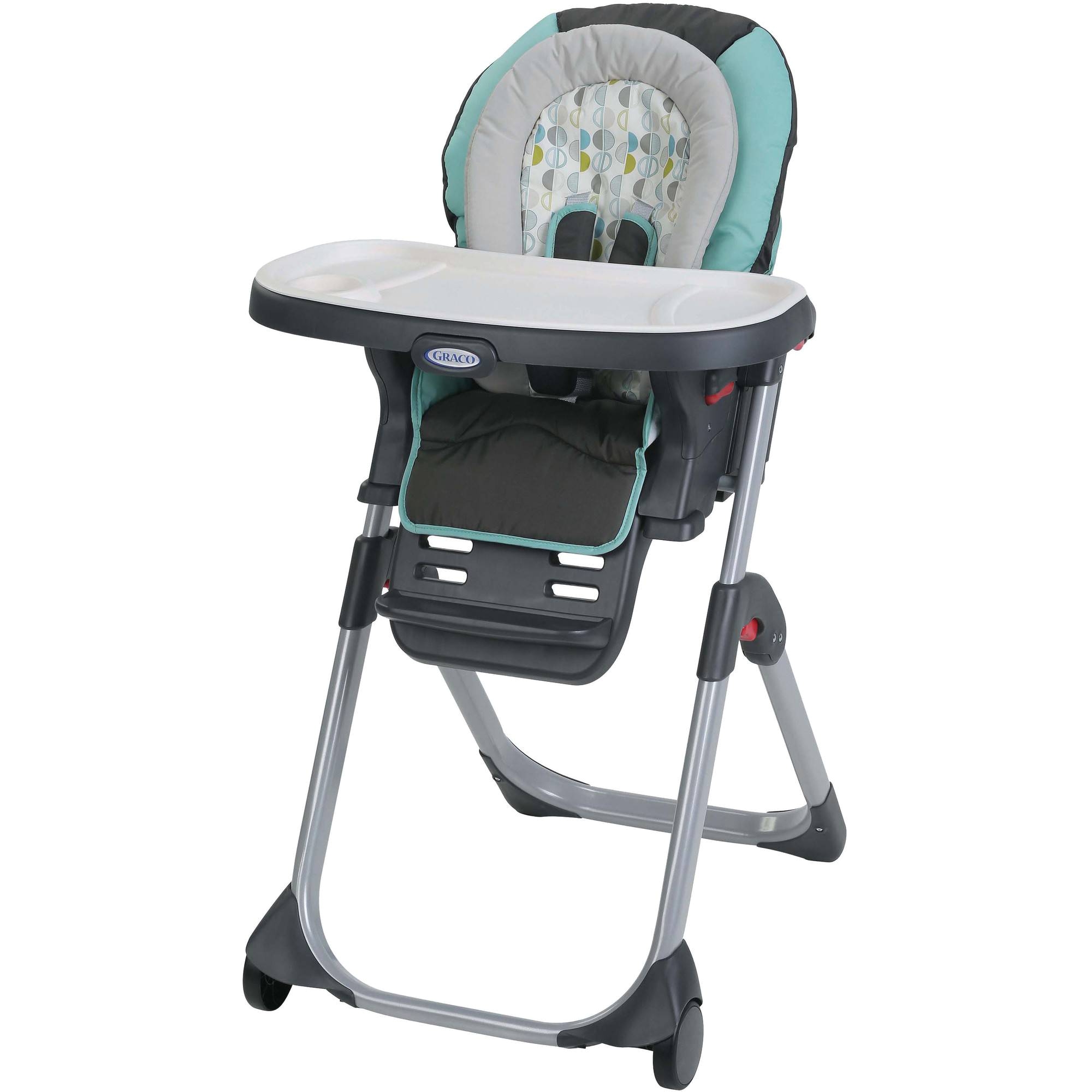 Portable Pop Up High Chair Graco Duodiner Lx Highchair Groove Walmart Com