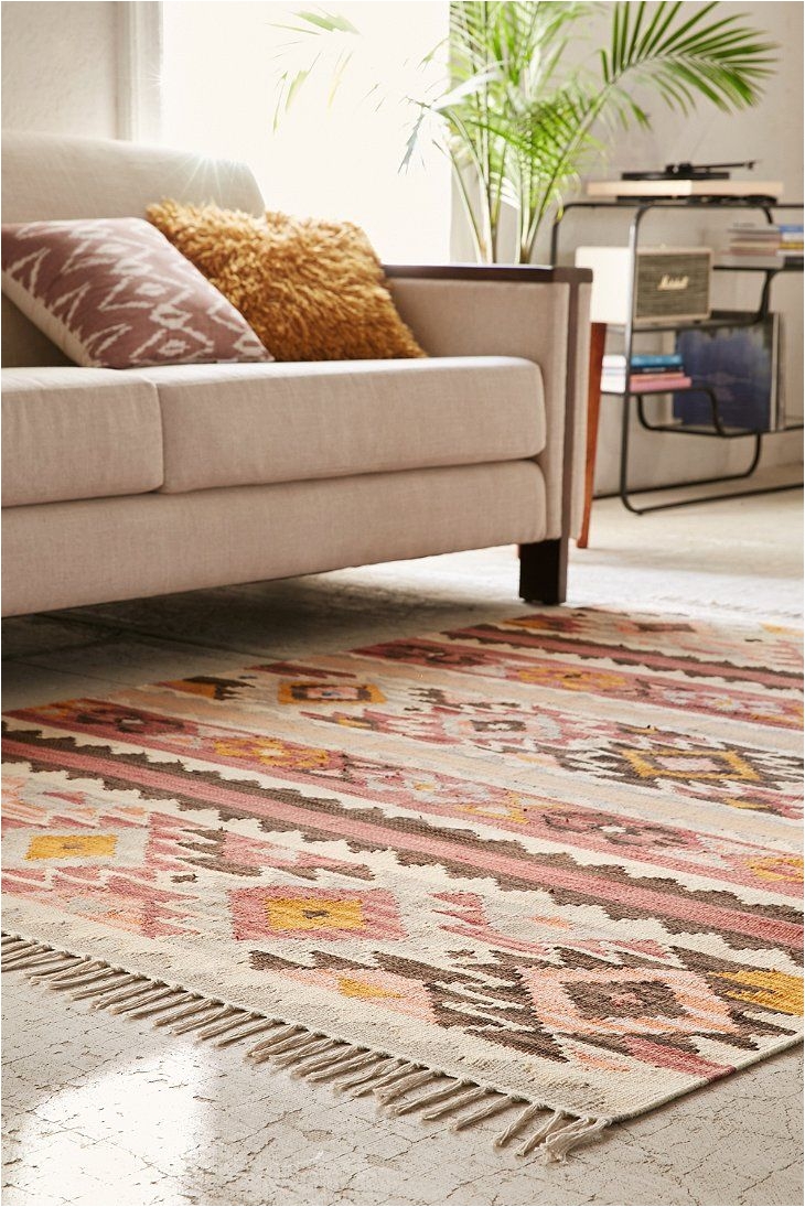 magical thinking kara kilim woven rug