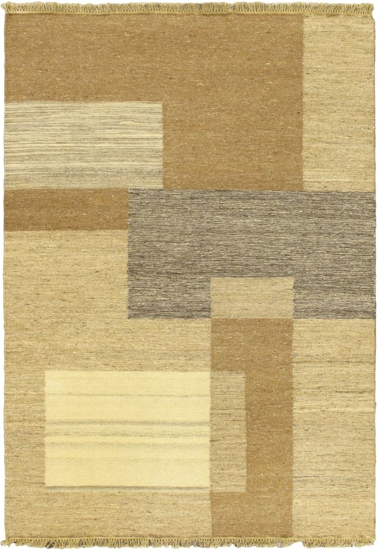 open field light beige area rug