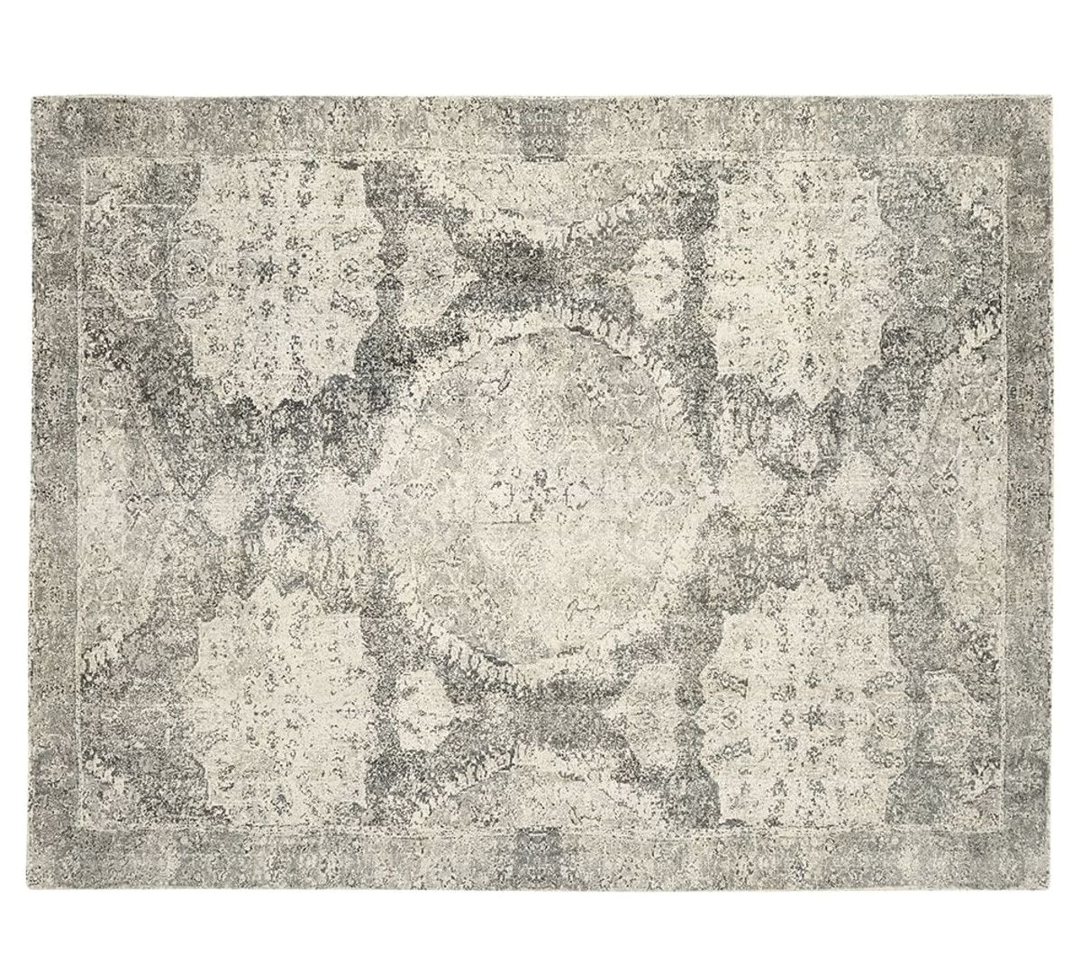 barret printed wool rug pottery barnfamily