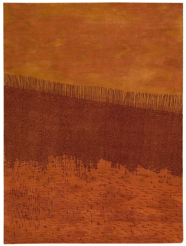 luster wash 100 wool area rug in autumn design by calvin klein home