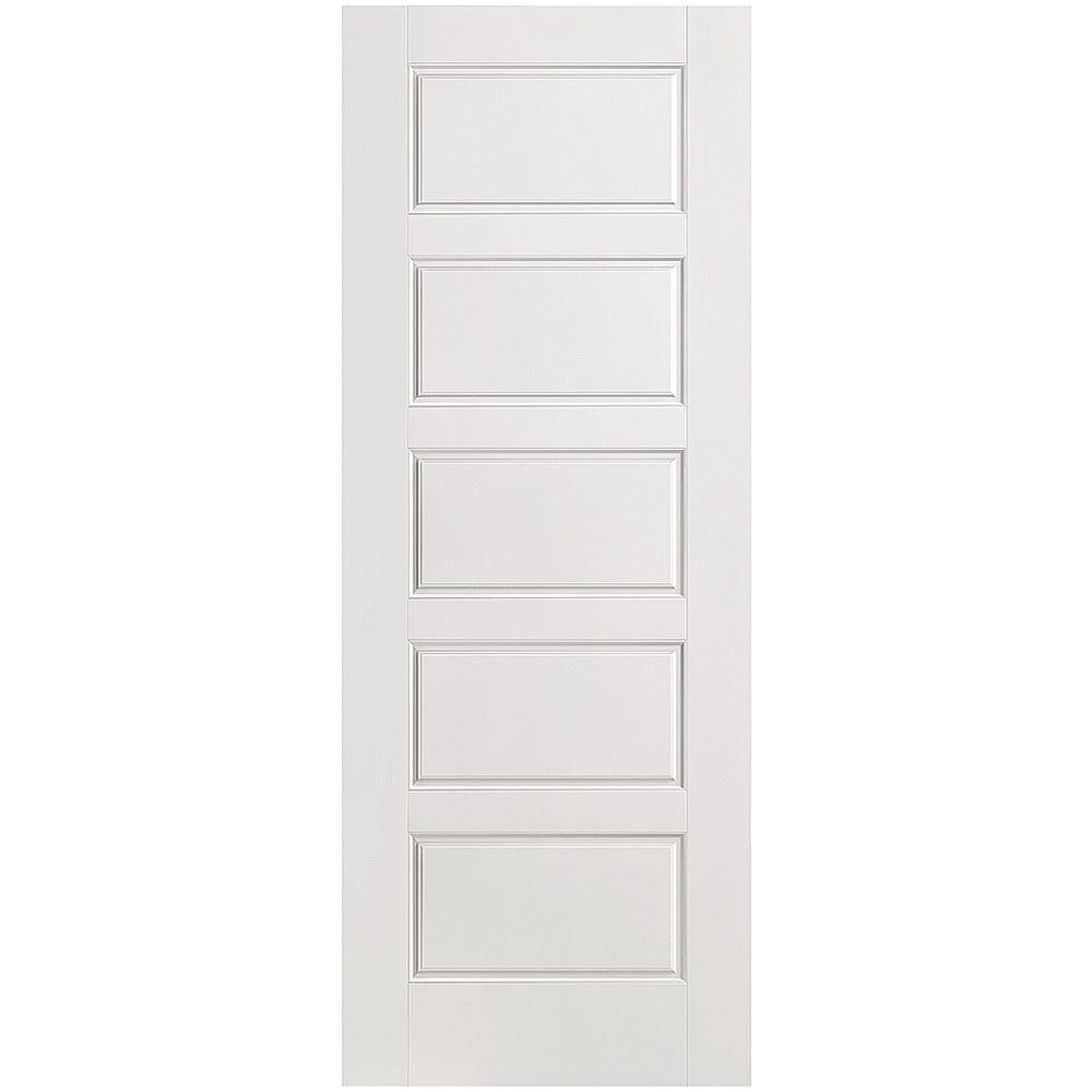 Prehung 8ft Interior Doors Masonite 36 In X 80 In Riverside 5 Panel Right Handed Hollow Core