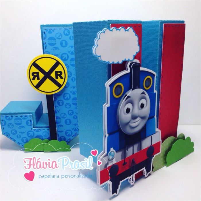 Printable Thomas the Train Party Decorations Letras 3d Thomas E Seus ...