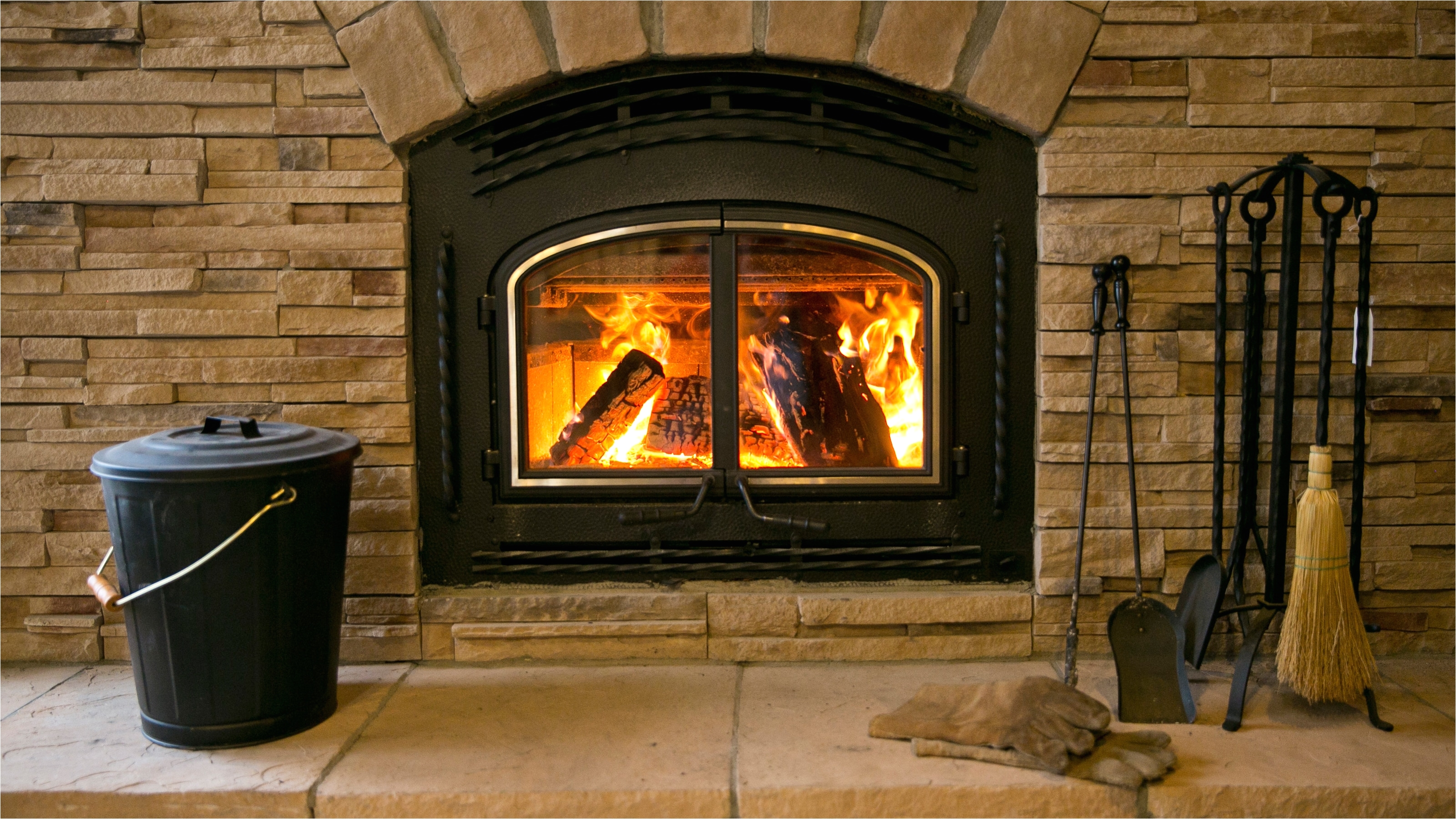 Propane Fireplace Insert Repair How to Convert A Gas Fireplace to Wood Burning Angie S List