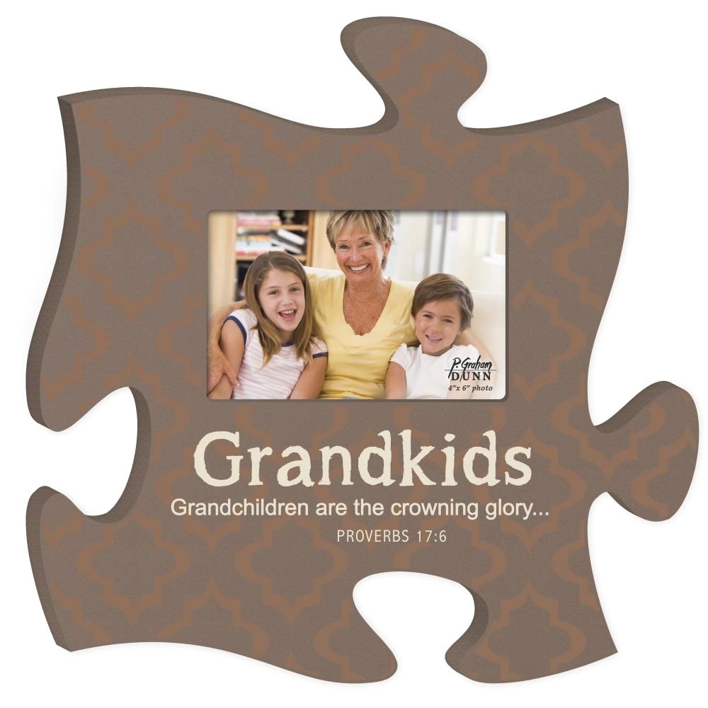 puzzle photo frame p graham dunn a puzzlesframegrandkidspuzzle pieceseasy wallproductswall decorgrahampuzzle