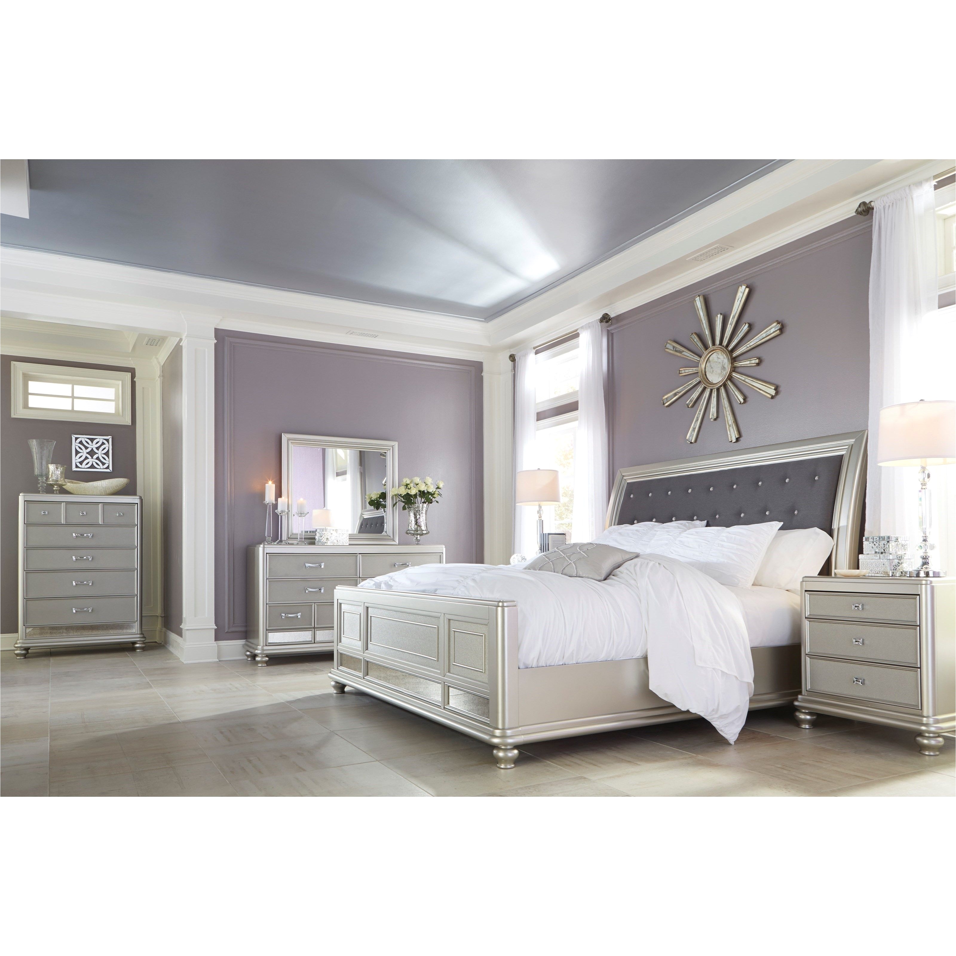 Queen Bedroom Sets Coralayne Queen Bedroom Group by Signature Design by ashley Van